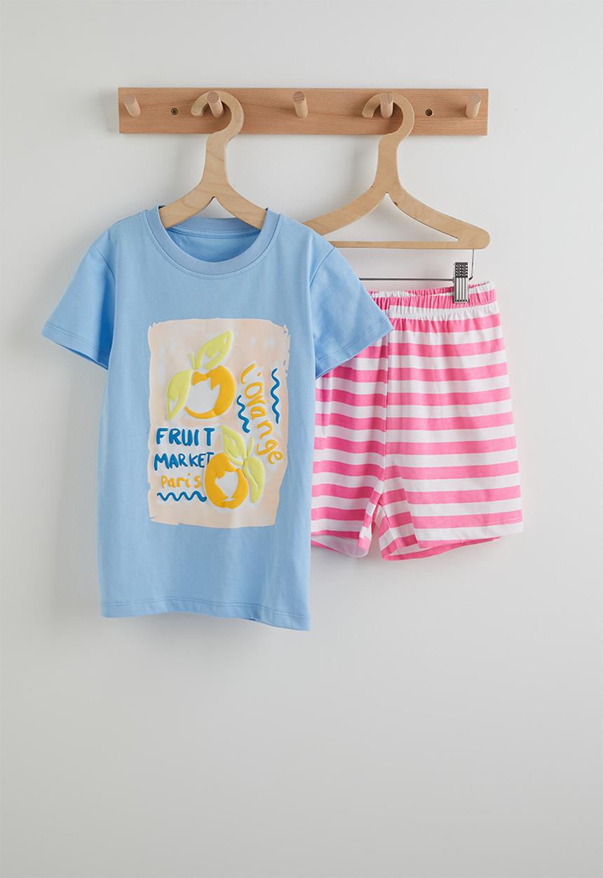 Pop Candy - Pj set - blue & pink