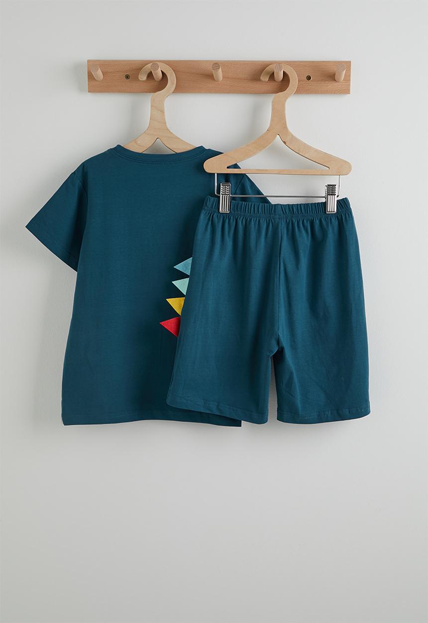 Pop Candy - Graphic tee & shorts - blue