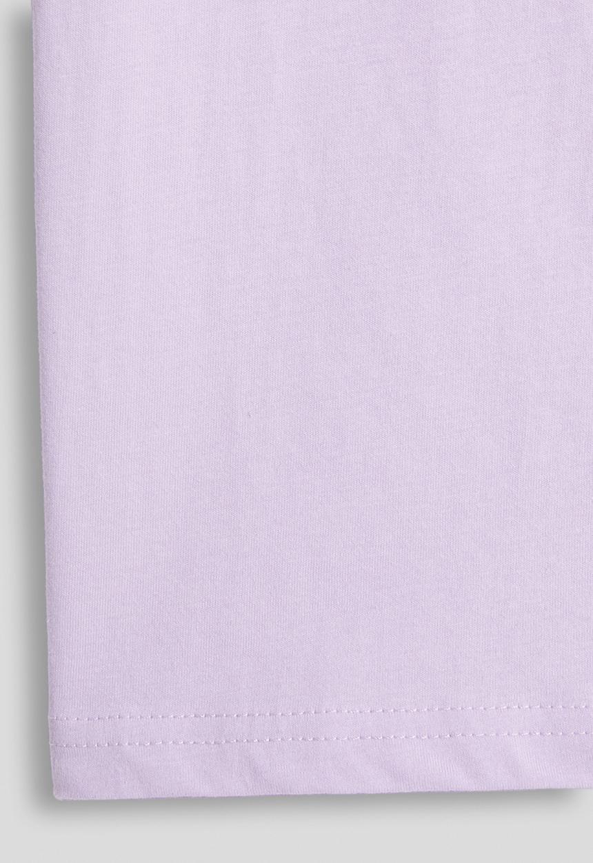 Pop Candy - Rainbow placement tee - soft lilac