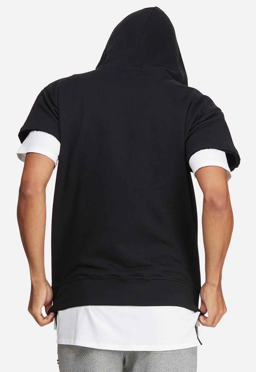 basicthread - Cap sleeve pullover hoodie