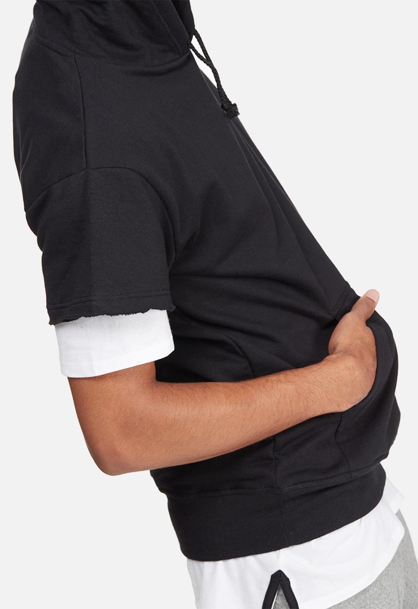 basicthread - Cap sleeve pullover hoodie