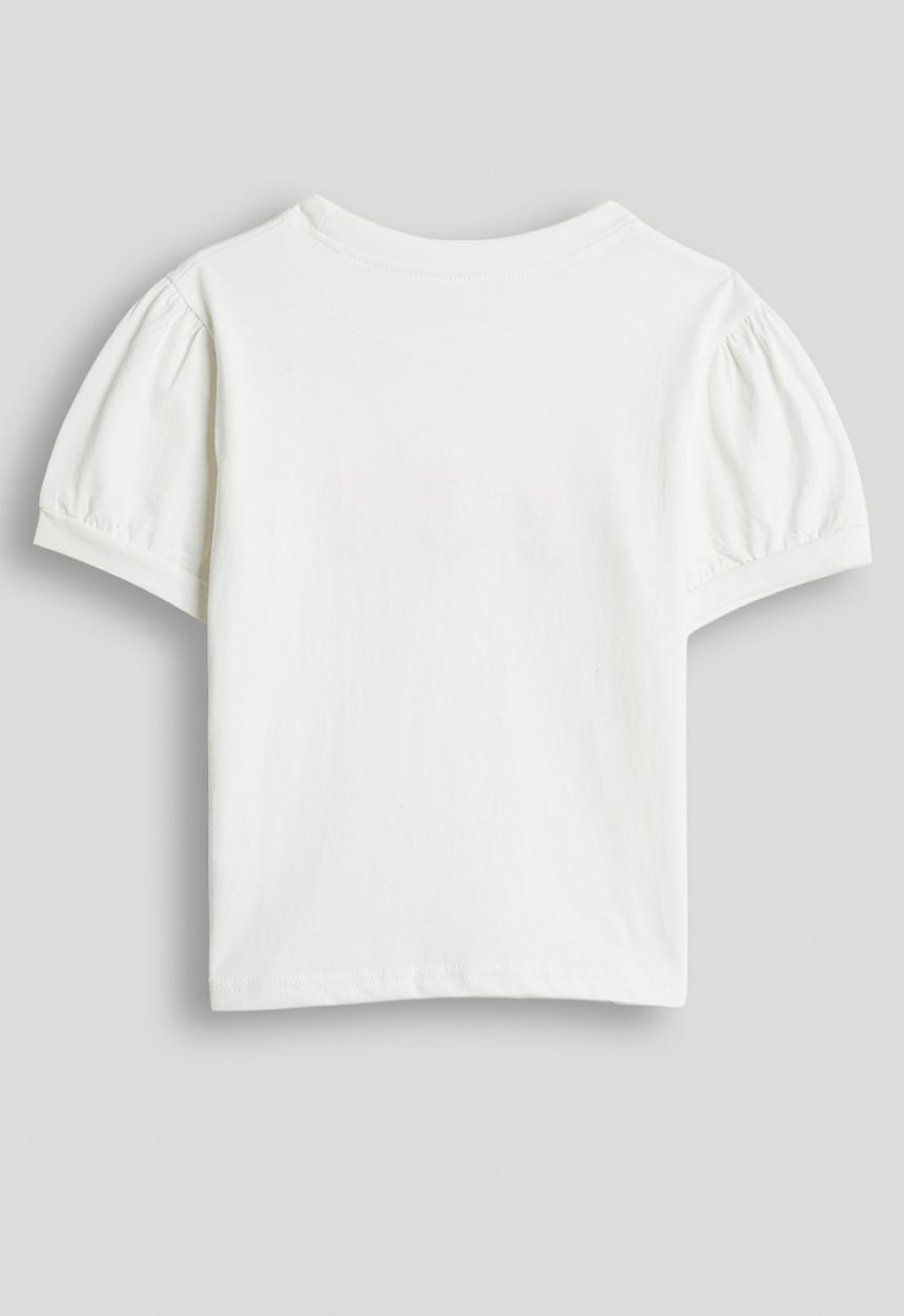 Pop Candy - Flower graphic tee - white
