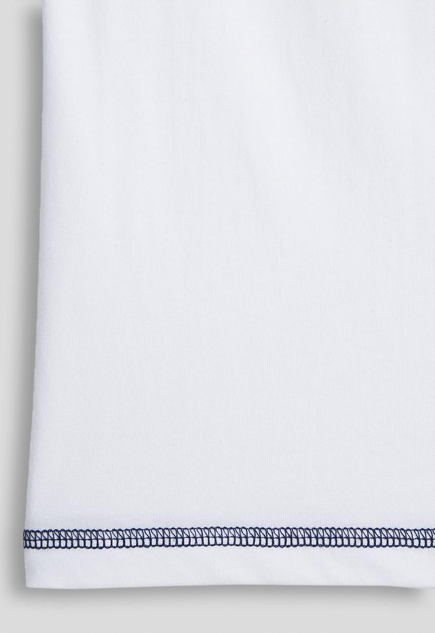 Pop Candy - Raglan tee - white & navy