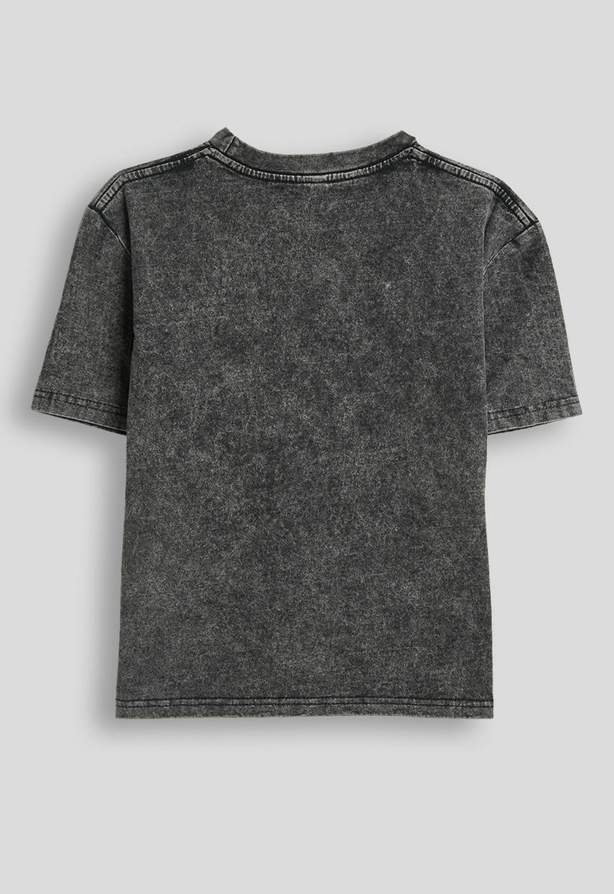 Pop Candy - Number graphic tee - charcoal