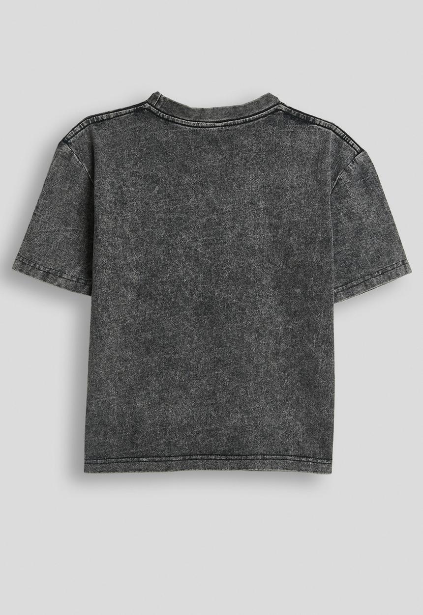 Pop Candy - Number graphic tee - charcoal