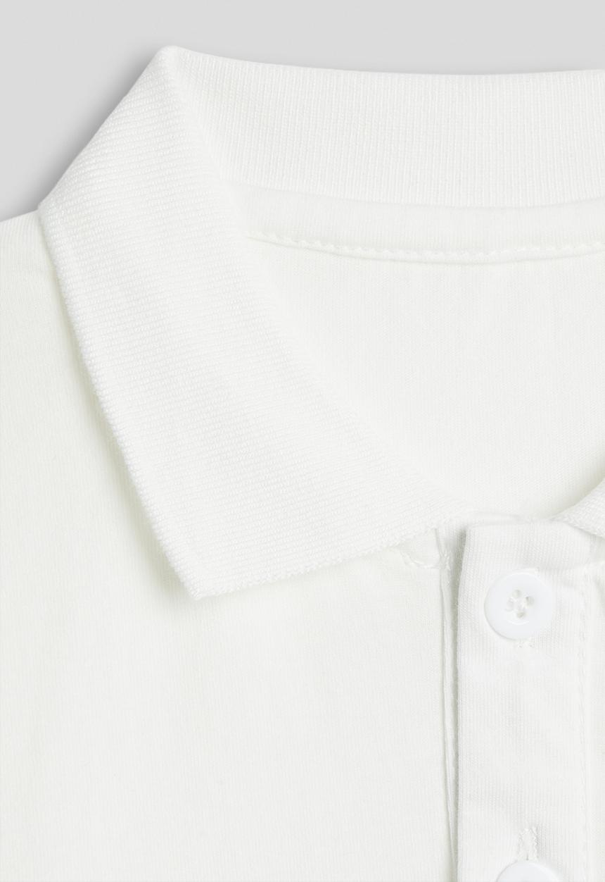Pop Candy - Novelty pocket polo shirt - off white
