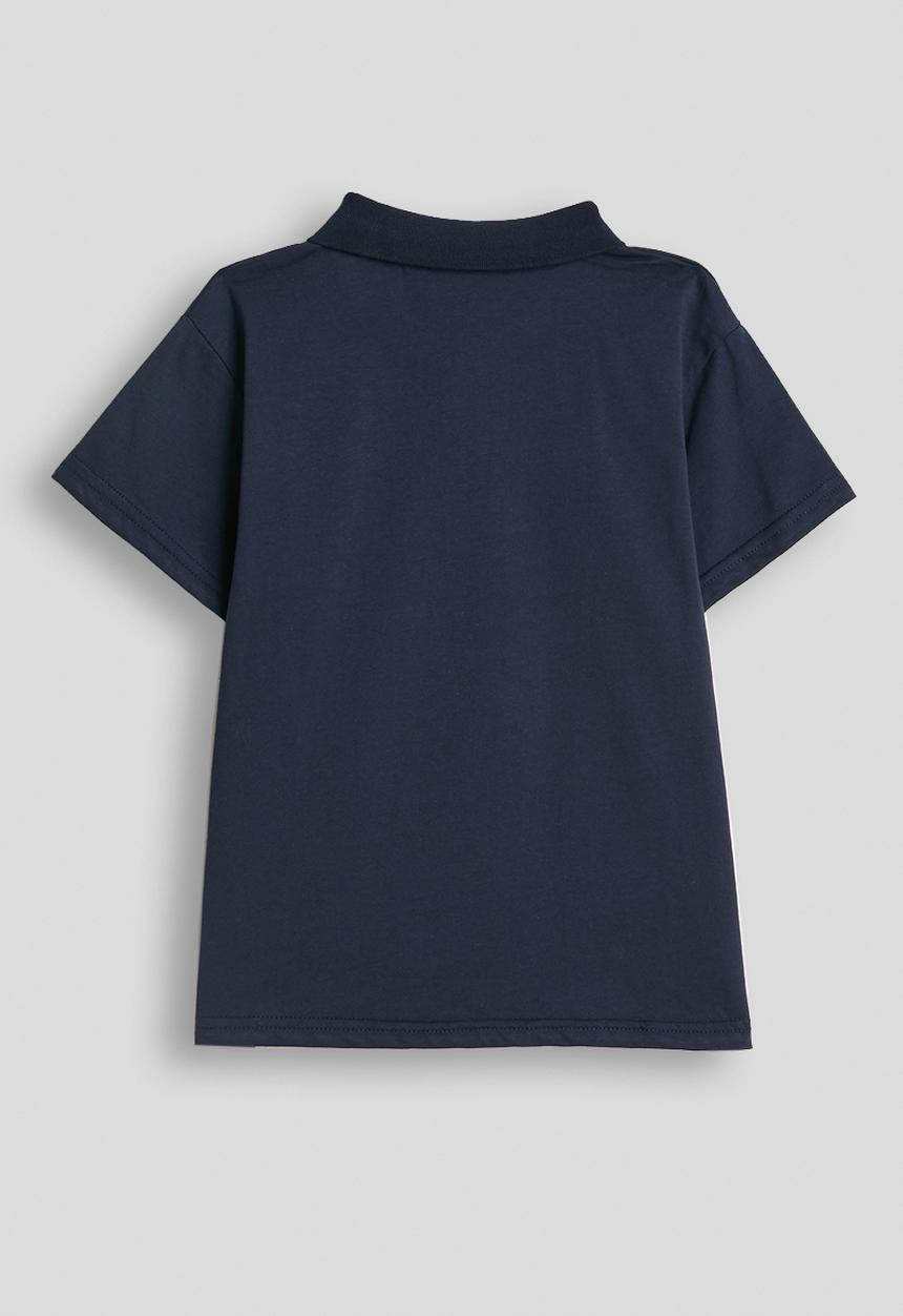 Pop Candy - Novelty pocket polo shirt - dark navy
