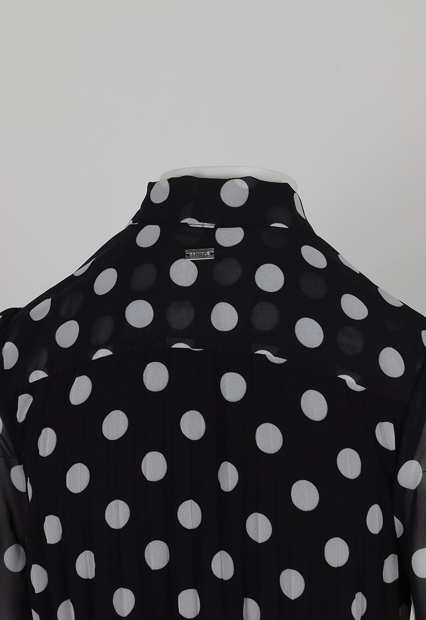 Pringle of Scotland - Pringle Brit Dress  - Black/White