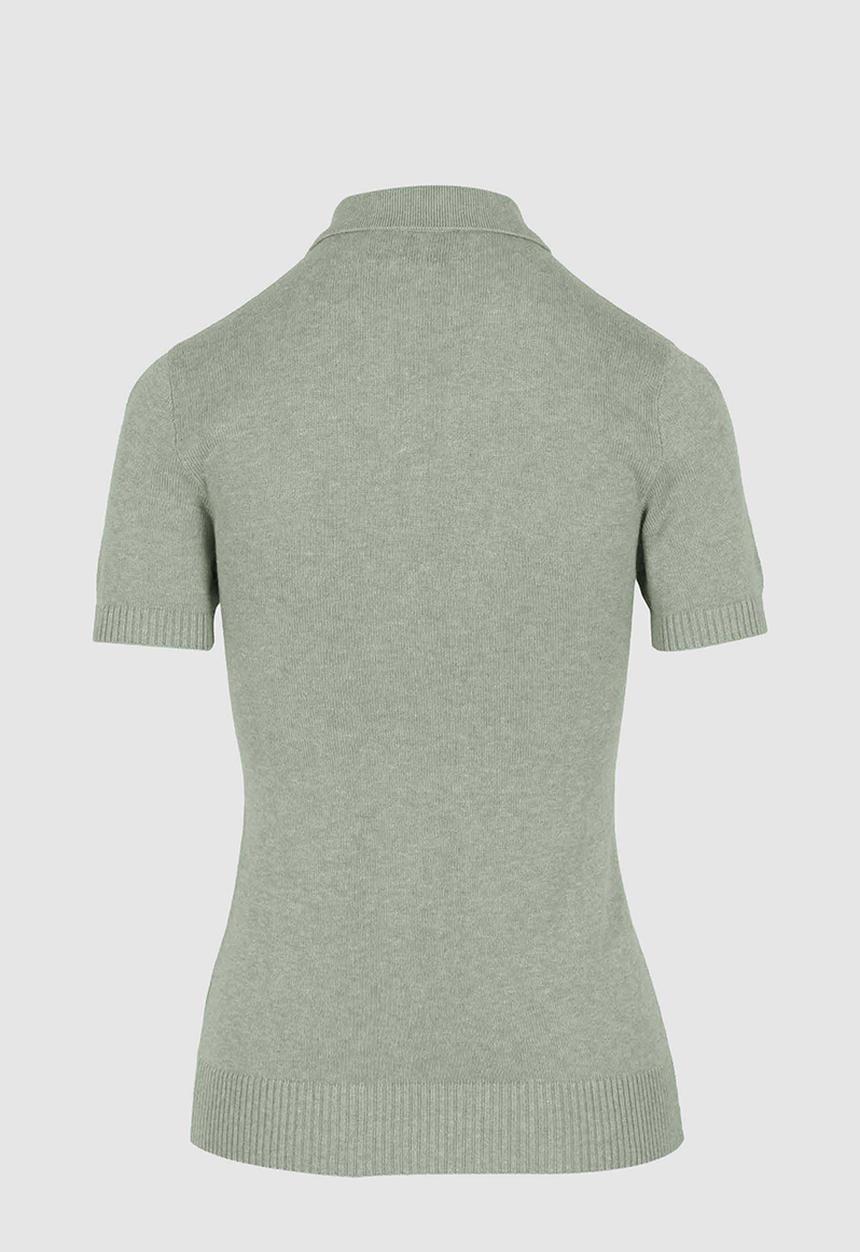 Pringle of Scotland - Pringle Lia Linen Blend Knit Top - Sage