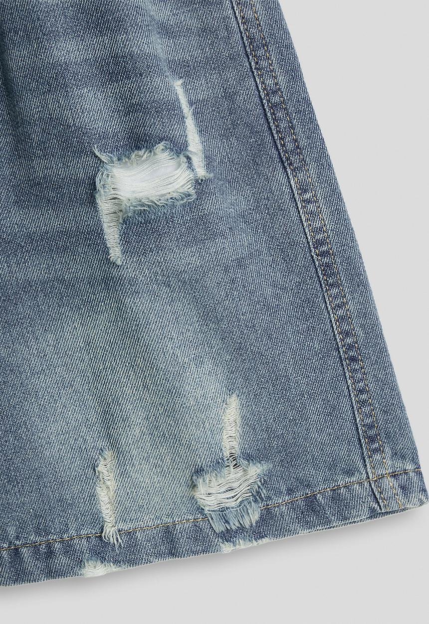 Pop Candy - Jorts - blue