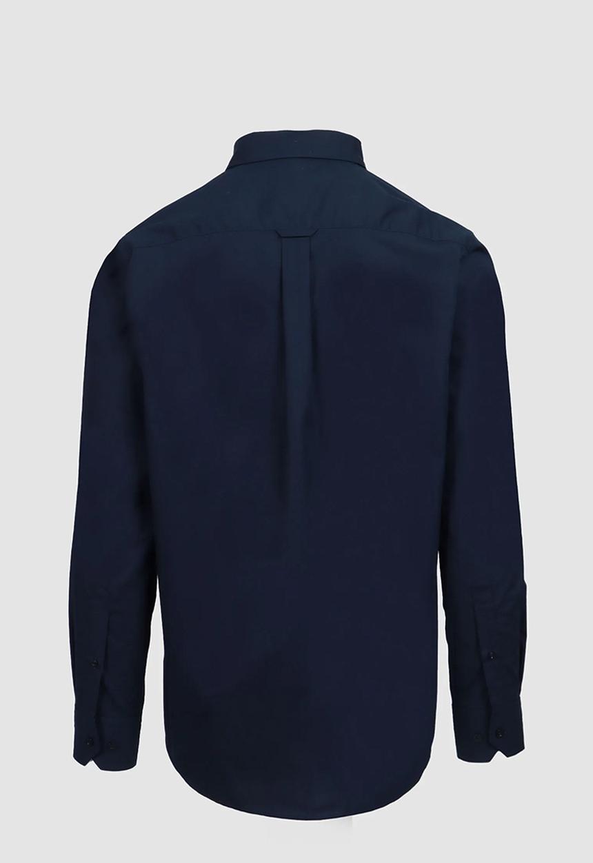Pringle of Scotland - Pringle Jacob Long Sleeve Classic Stretch Shirt - Navy