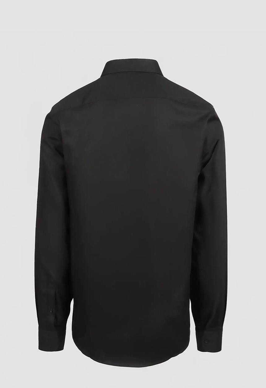 Pringle of Scotland - Pringle Tim Long Sleeve Tailored Shirt - Black