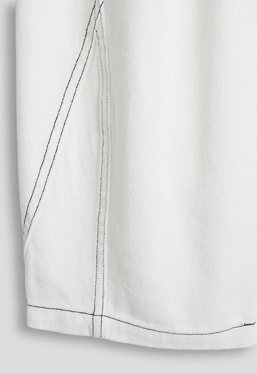 Pop Candy - Barrel leg jeans - white