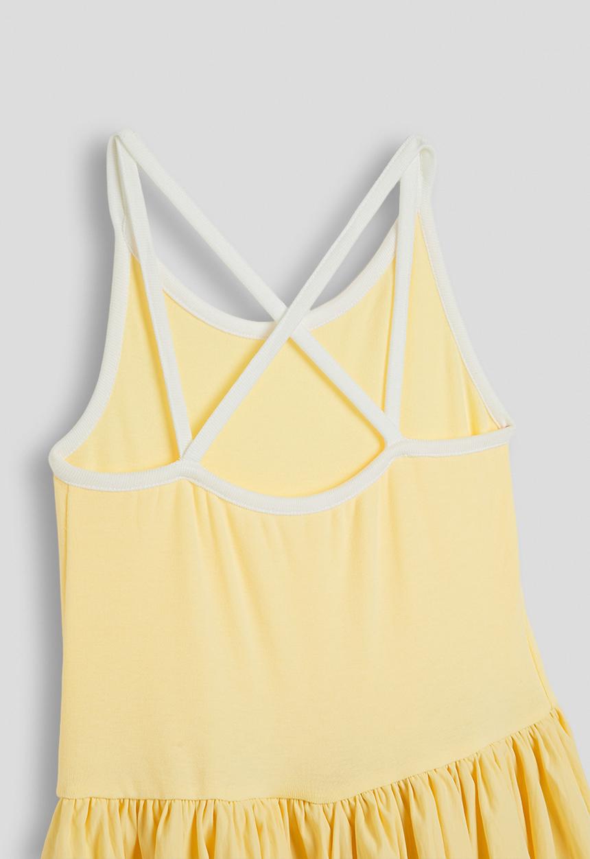 Pop Candy - Fitted bodice day dress - yellow