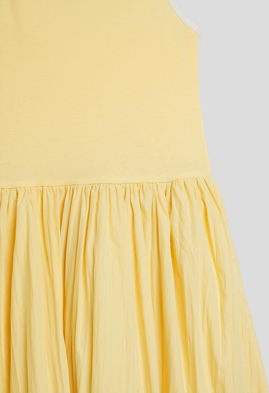 Pop Candy - Fitted bodice day dress - yellow