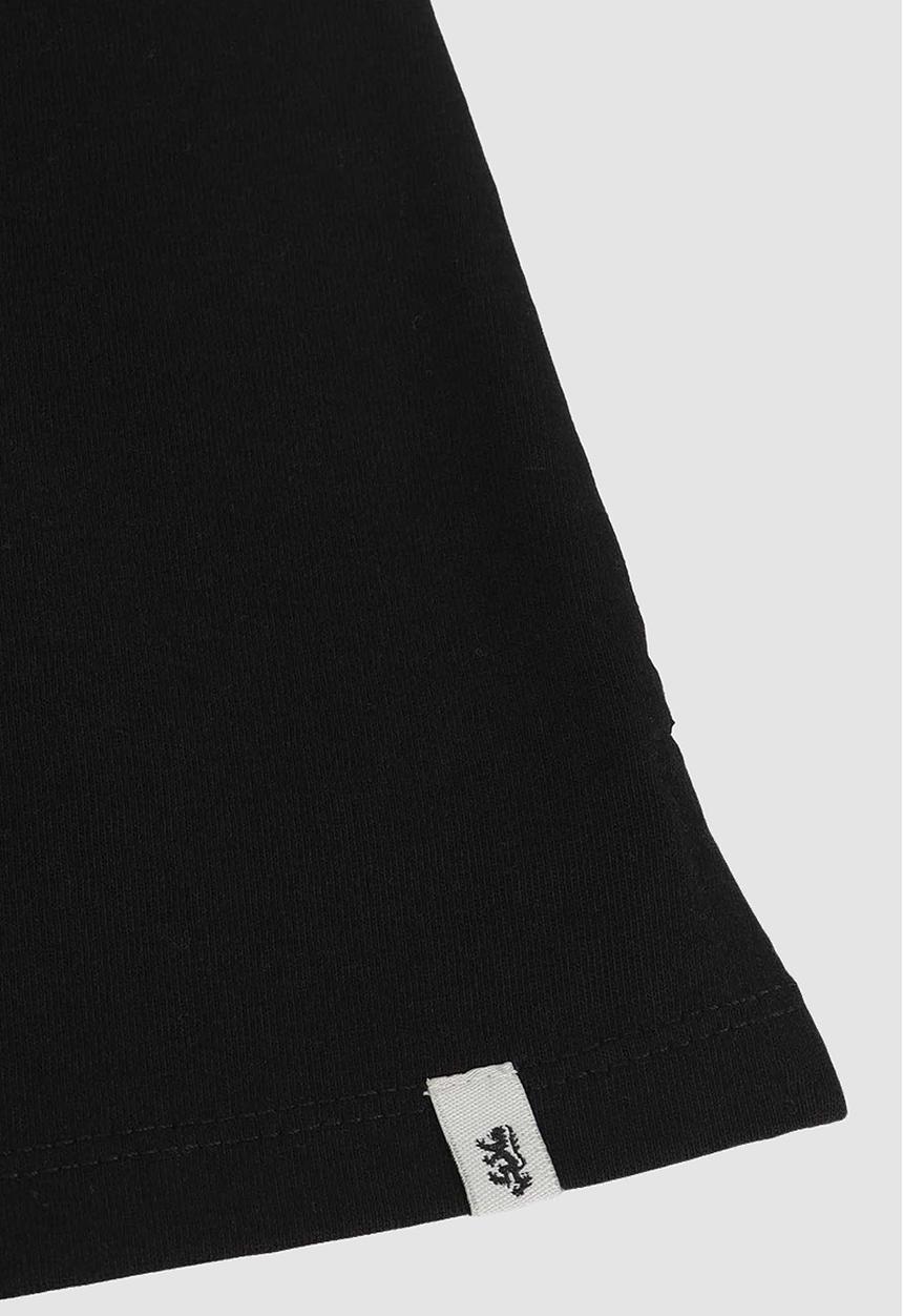 Pringle of Scotland - Pringle Benjamin Embroidery Tee - Black