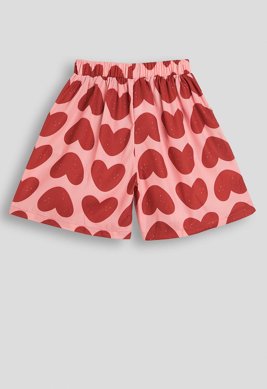 Pop Candy - Heart aop shorts - pink