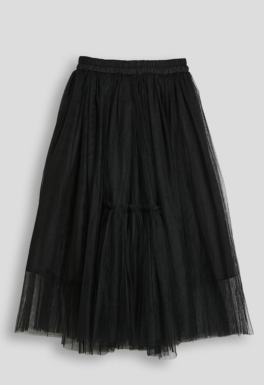 Pop Candy - Layered tulle party skirt - black