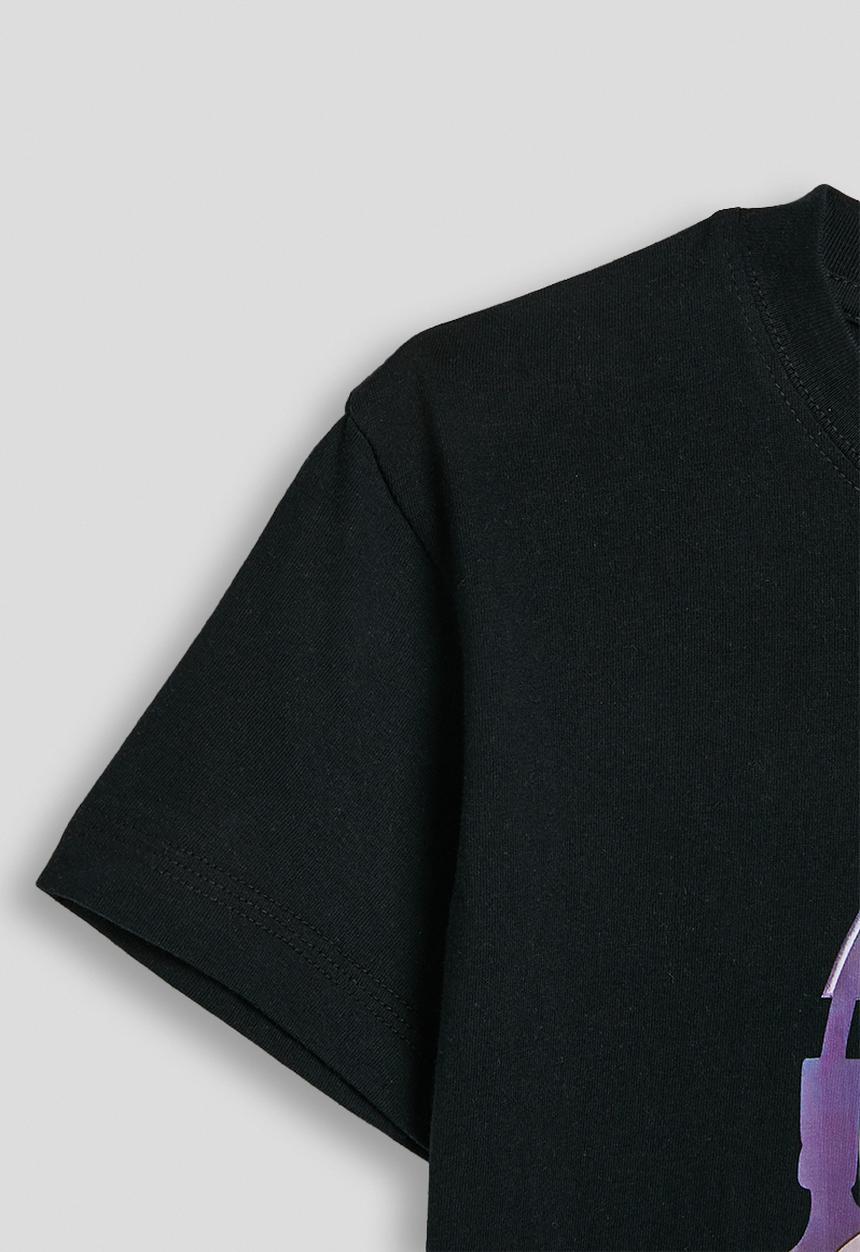 Pop Candy - Headphone graphic tee - black