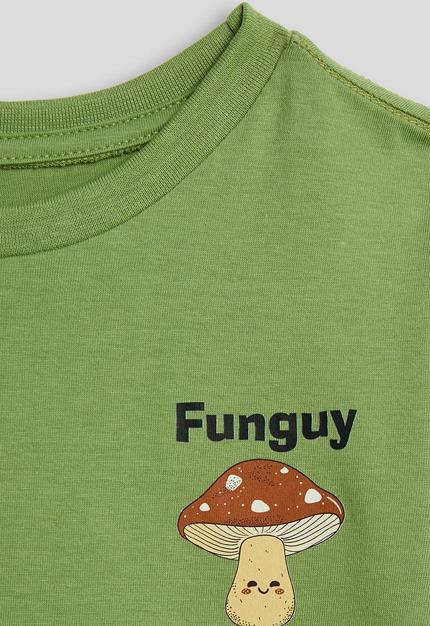 Pop Candy - Boys drop shoulder tee - sage