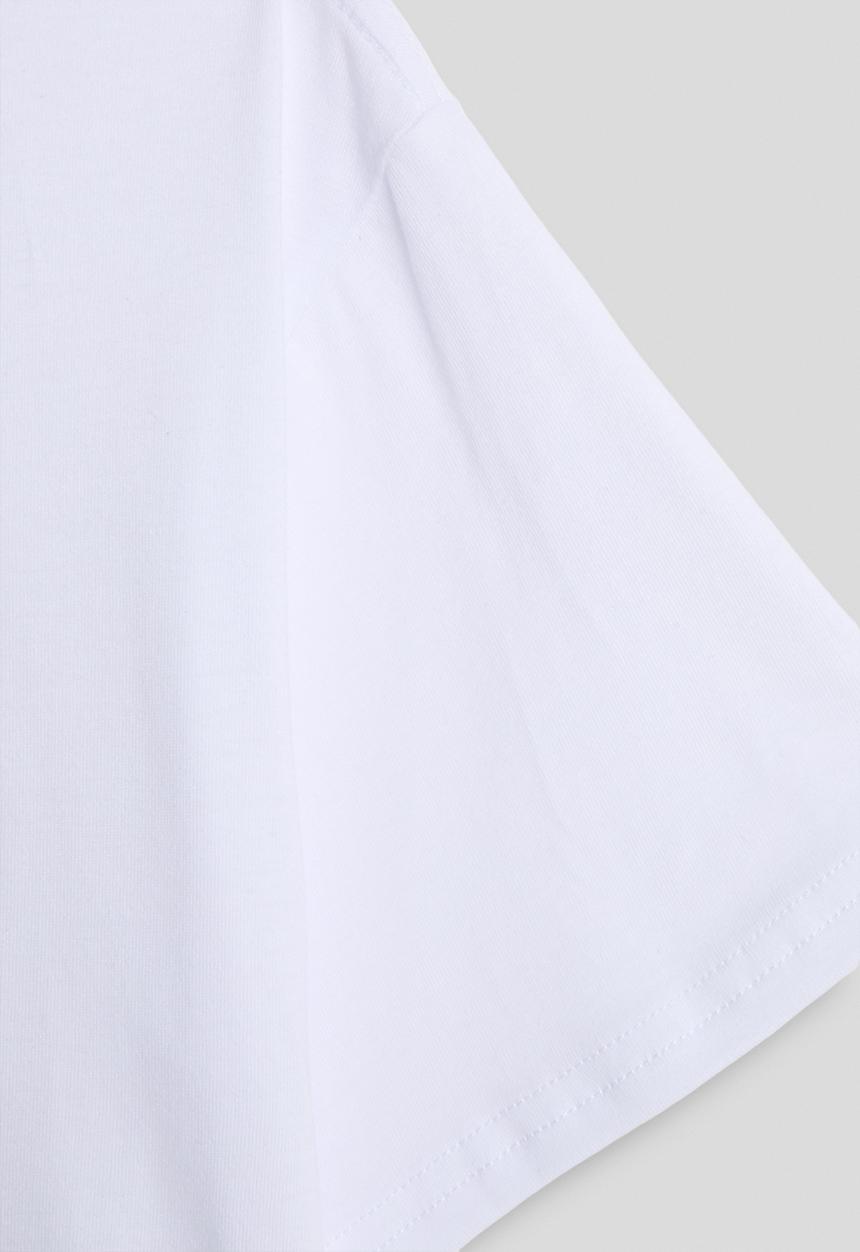 Pop Candy - Drop shoulder tee - white