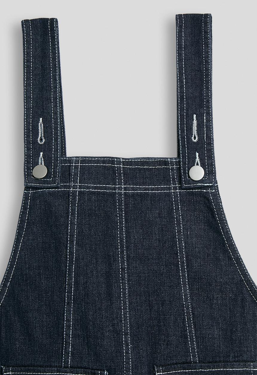 Pop Candy - Dungaree dress - navy