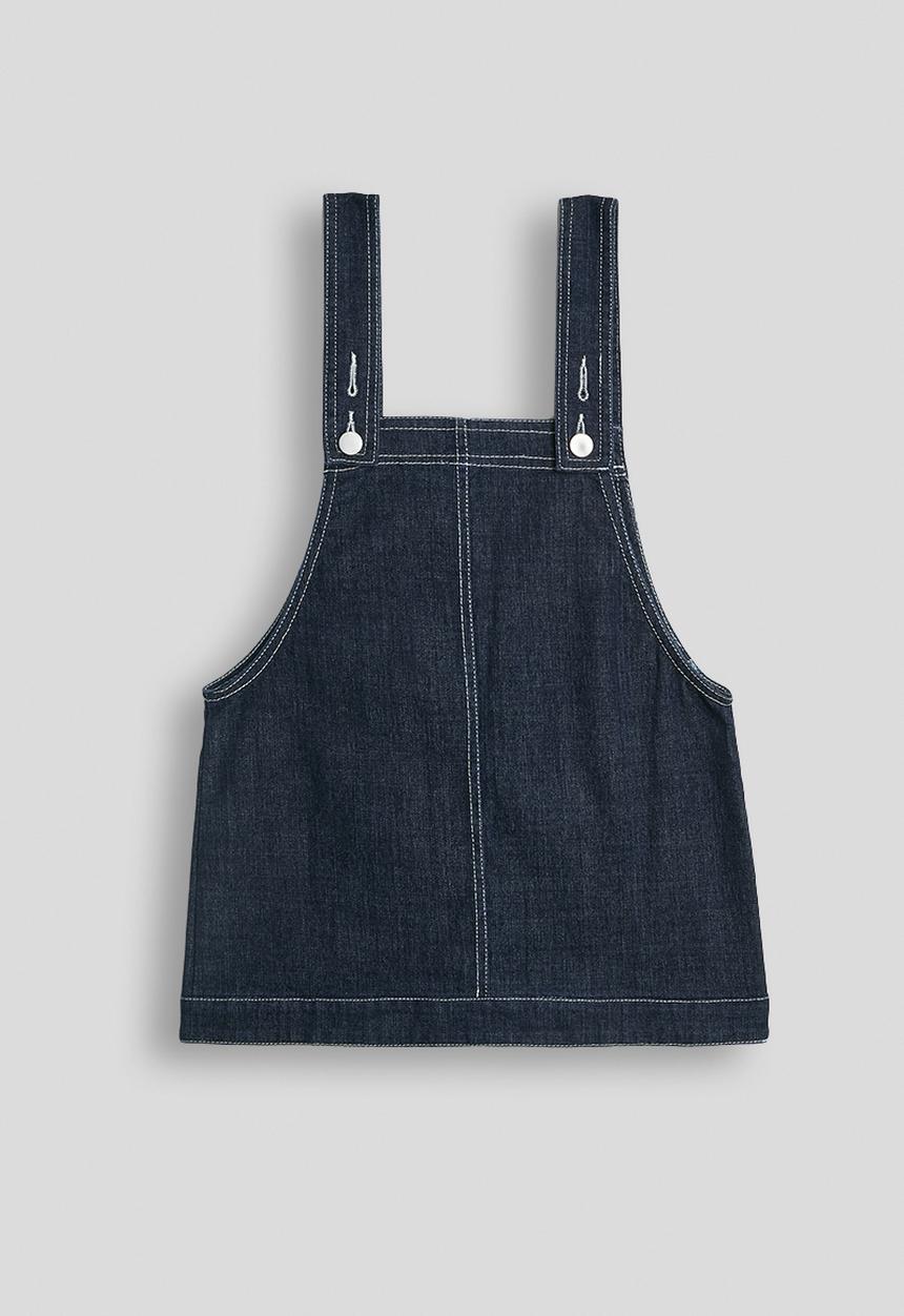 Pop Candy - Dungaree dress - navy