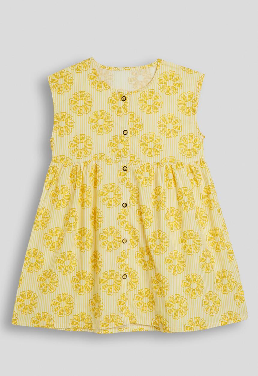 Pop Candy - Fit and flare day dress - golden yellow