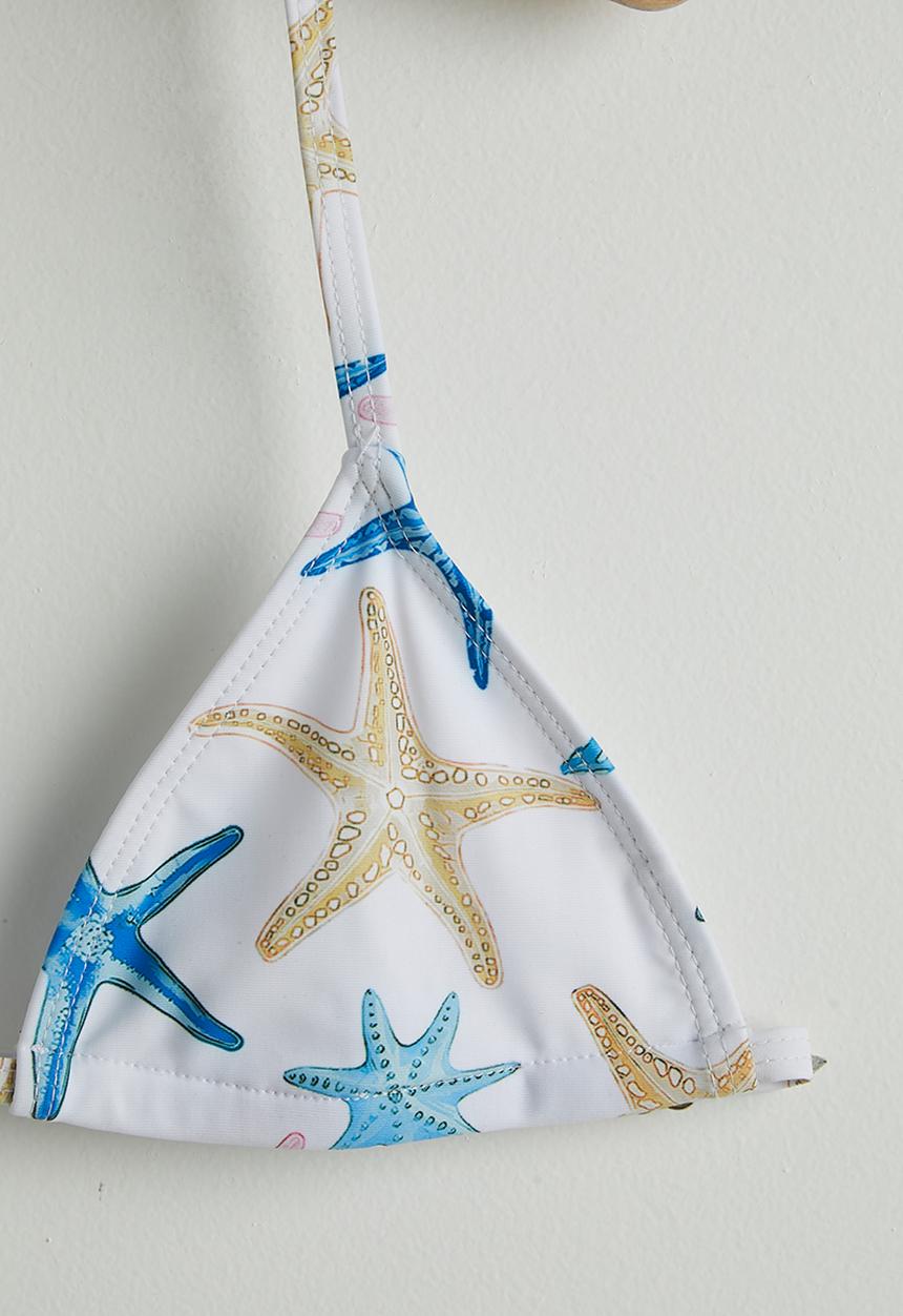 Pop Candy - Bikini - white/star aop
