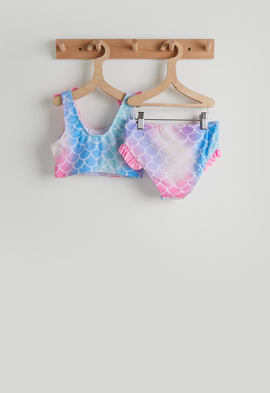 Pop Candy - Mermaid scale printed bikini - multi