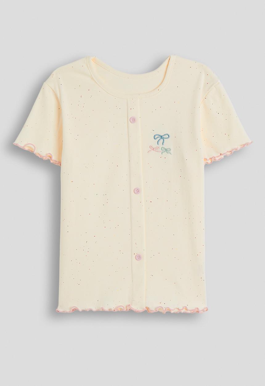 Pop Candy - Lettuce hem - cream