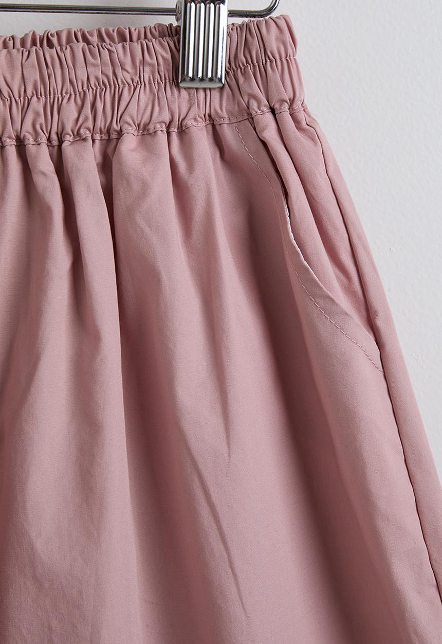 Pop Candy - Gingham peplum top & shorts - pink