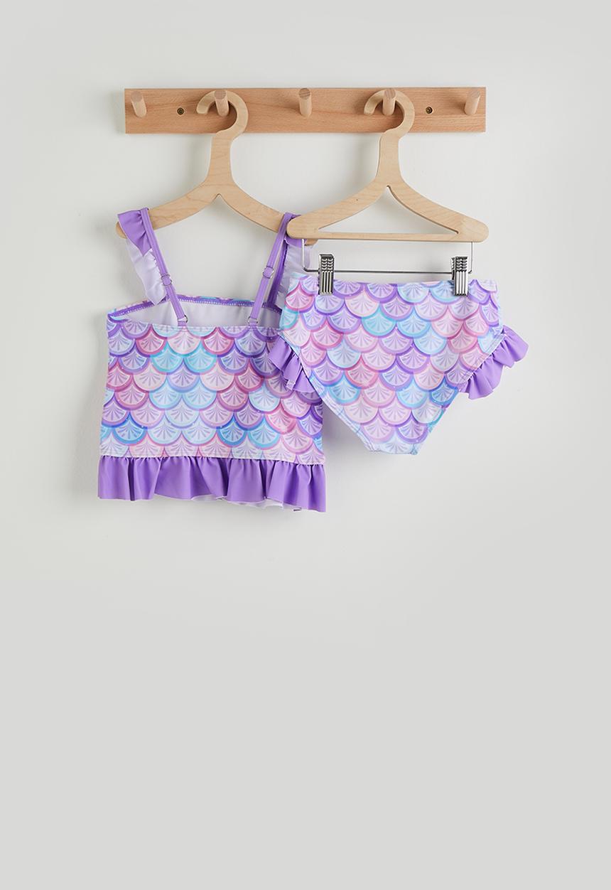 Pop Candy - Mermaid scale printed bikini - light purple