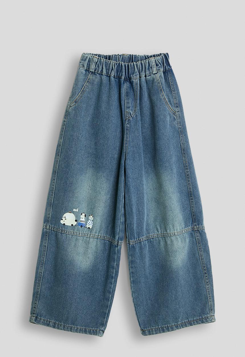 Pop Candy - Jorts - blue