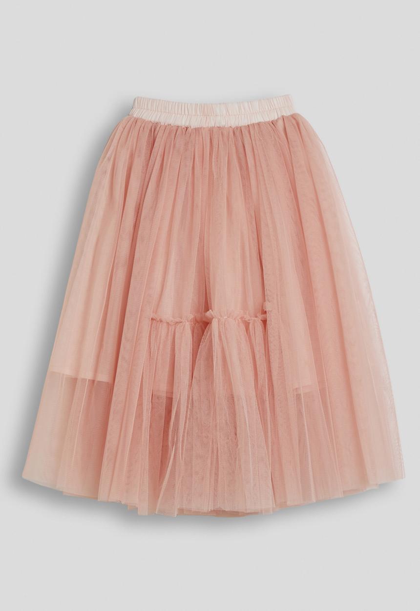 Pop Candy - Layered tulle party skirt - pink