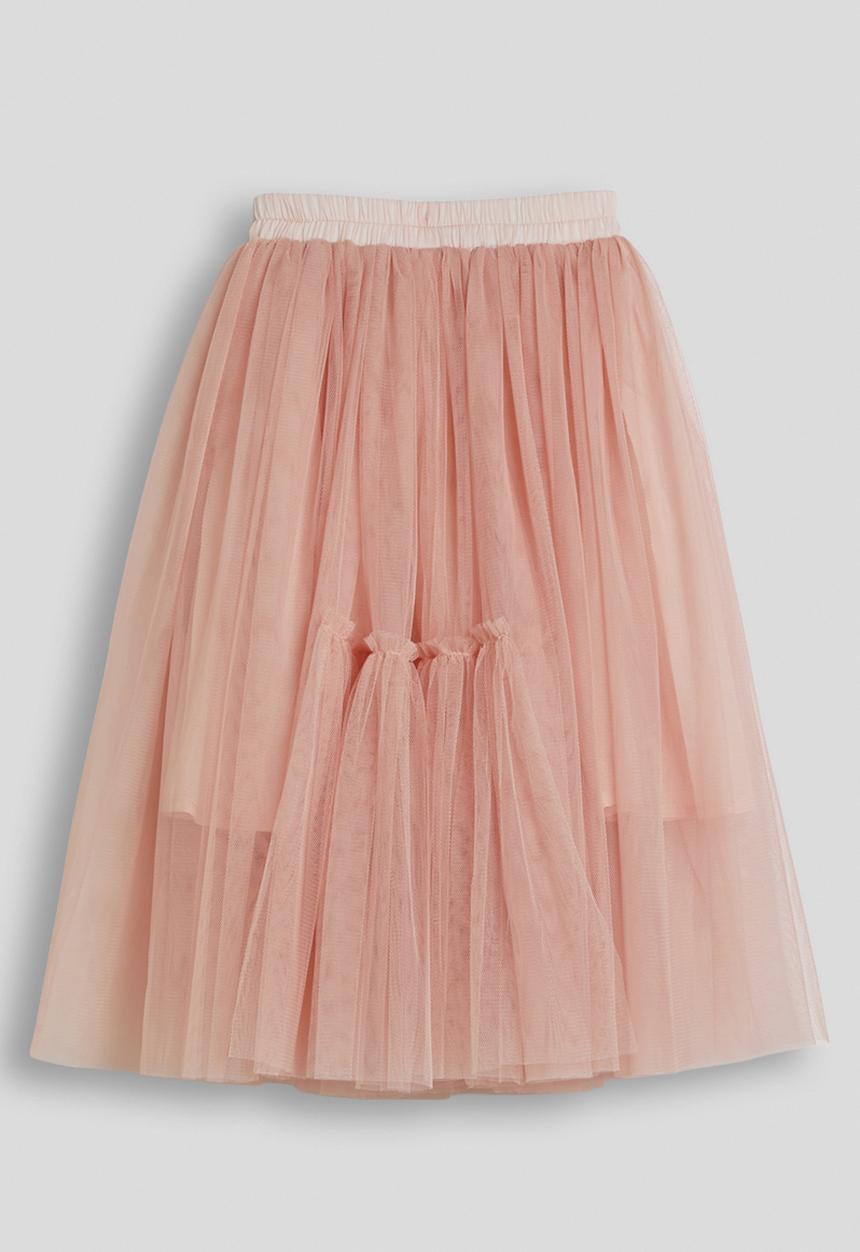 Pop Candy - Layered tulle party skirt - pink