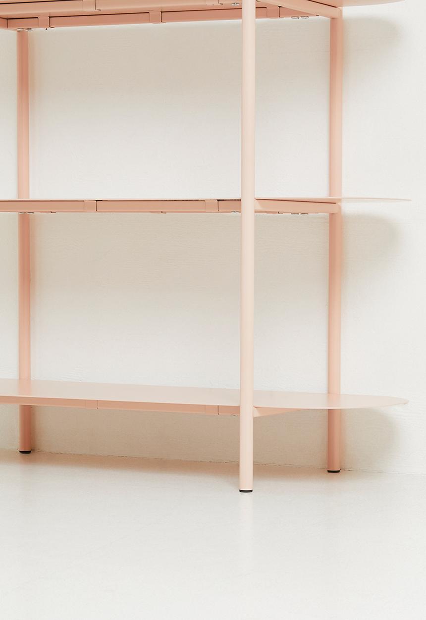 Sixth Floor - Elara Shelf - Pink