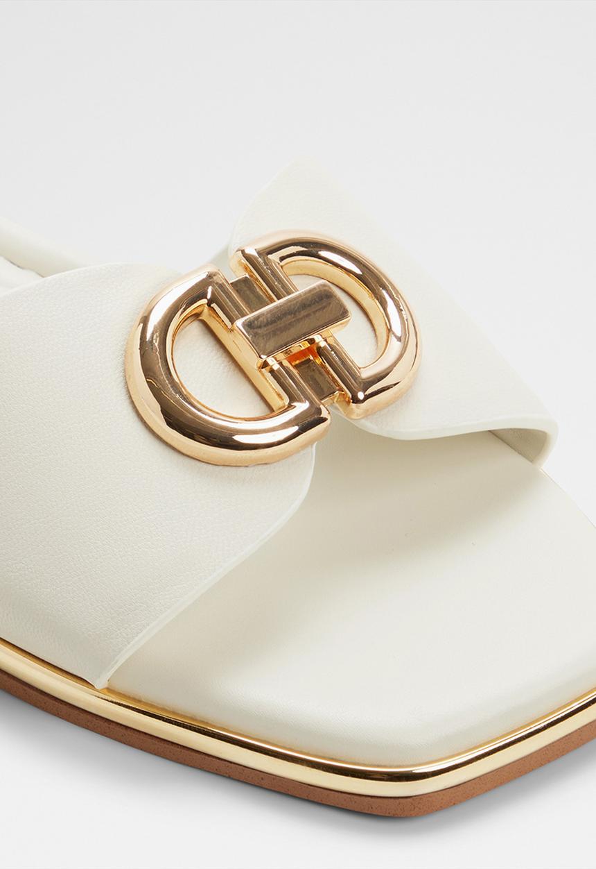 ALDO - Bellenor slide - white/bone
