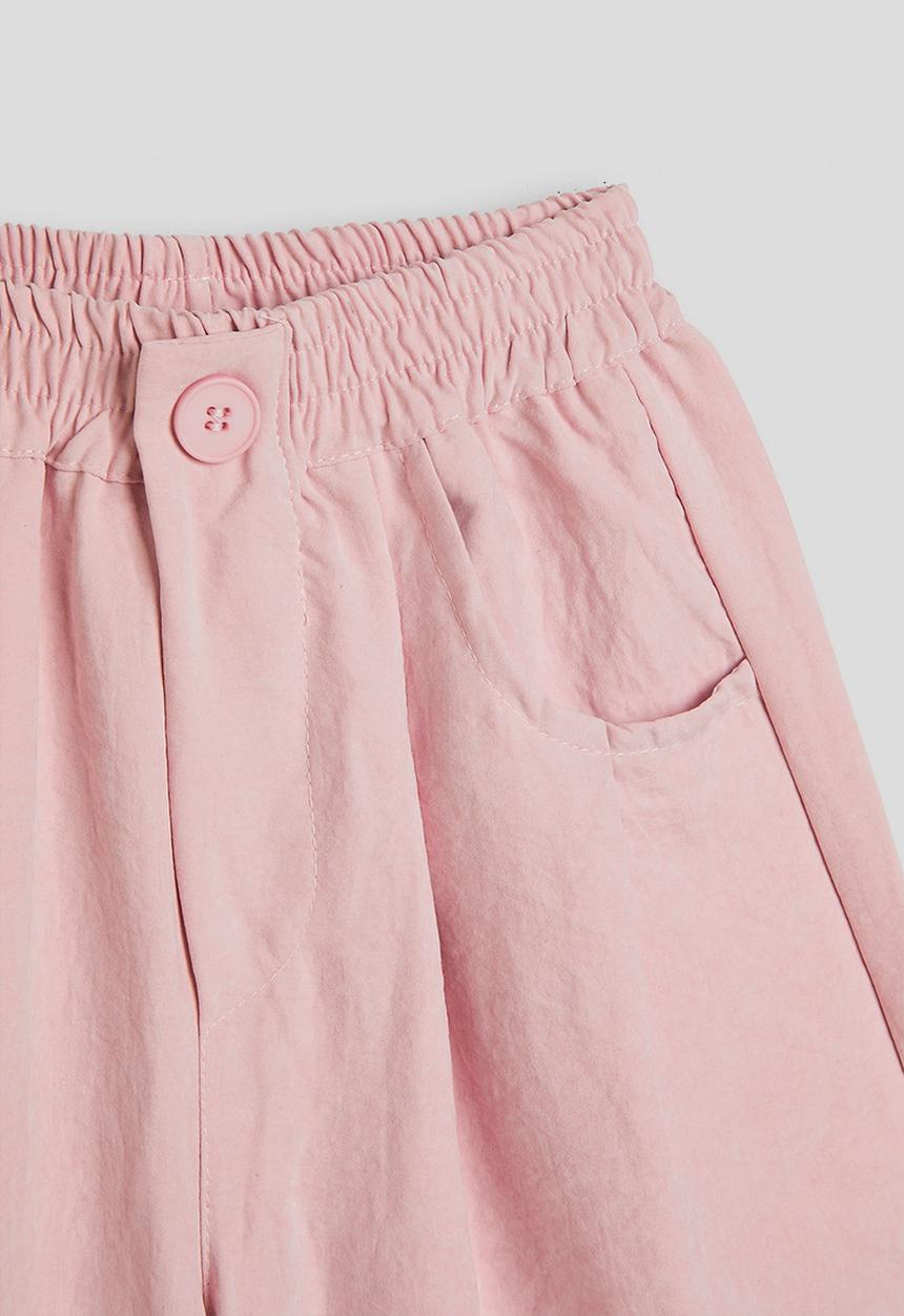 Pop Candy - Pleated bermuda pants - pink