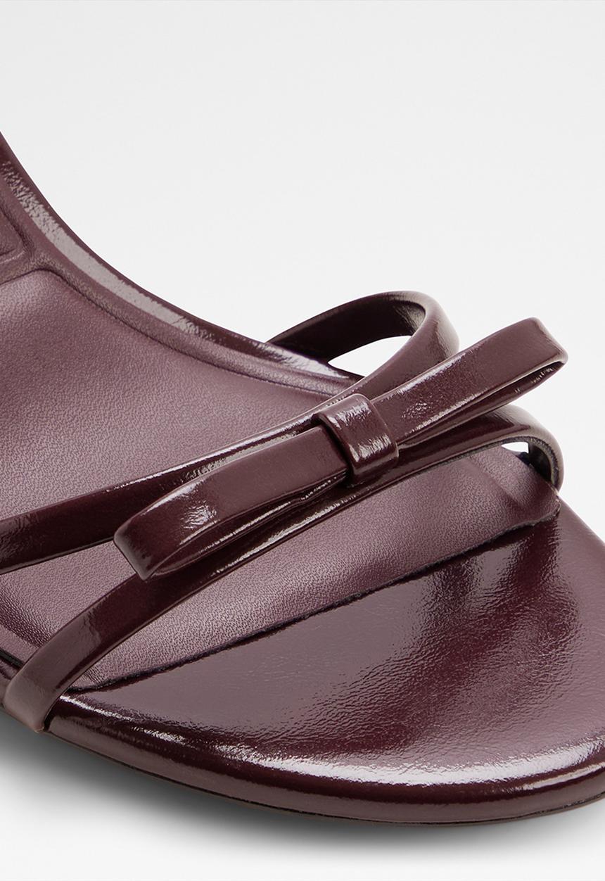 ALDO - Boula open toe ankle strap - burgundy
