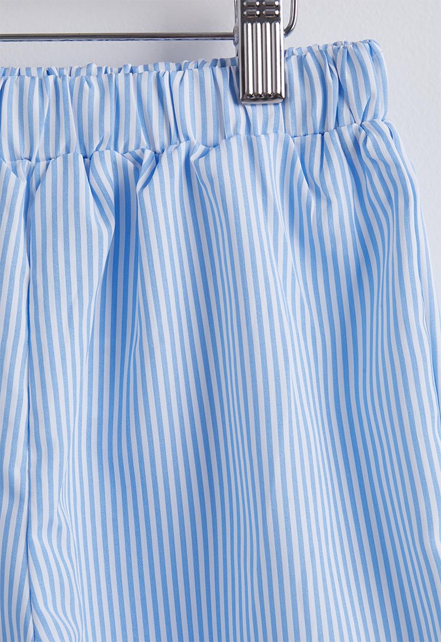 Pop Candy - Halter top and shorts - light blue