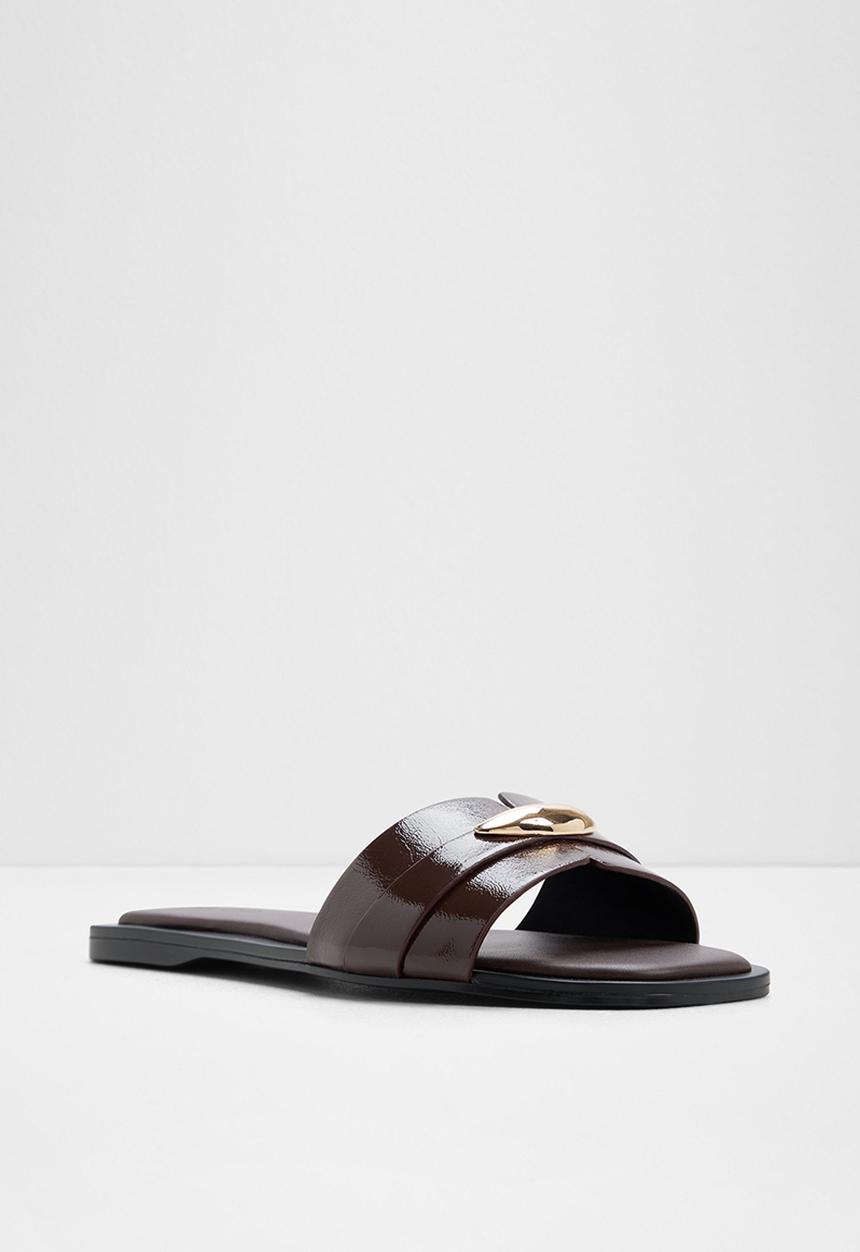 ALDO - Briela slide - dark brown