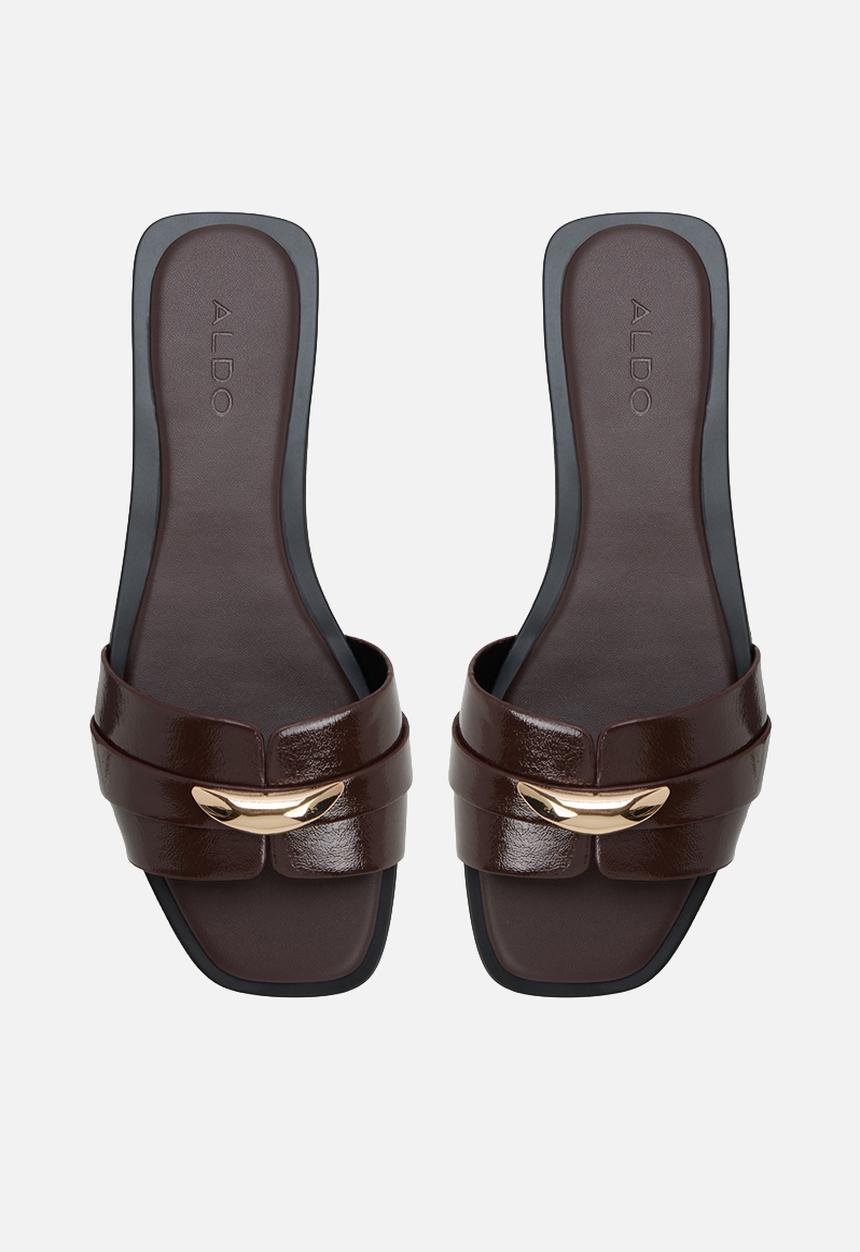 ALDO - Briela slide - dark brown