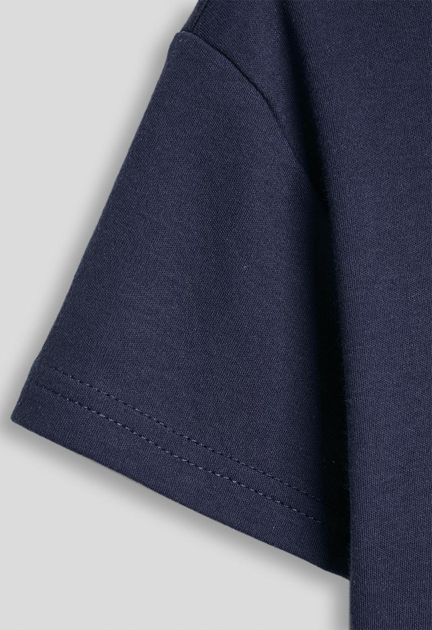 Pop Candy - Henley-style tee - navy