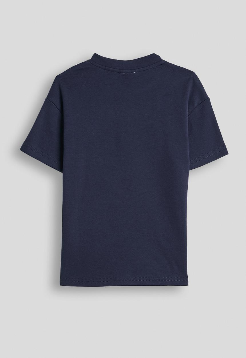 Pop Candy - Henley-style tee - navy