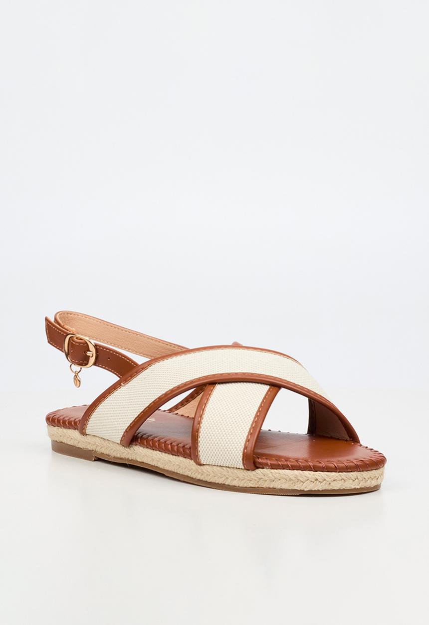 Viabeach - Forest 1 cross-over combo sandal - tan