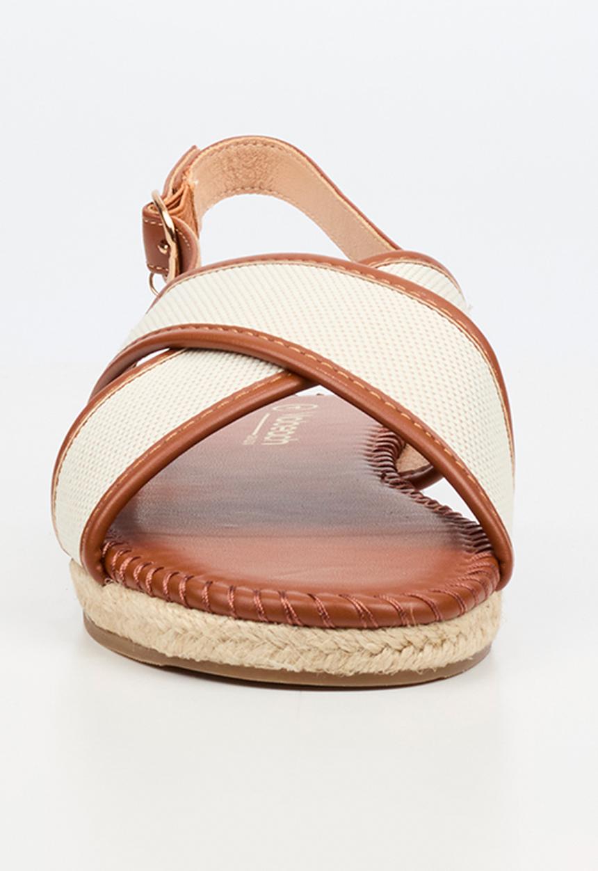 Viabeach - Forest 1 cross-over combo sandal - tan