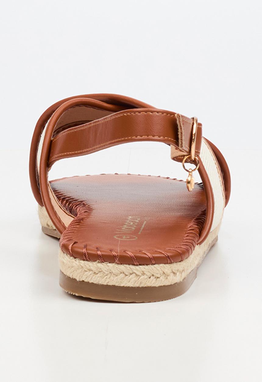 Viabeach - Forest 1 cross-over combo sandal - tan