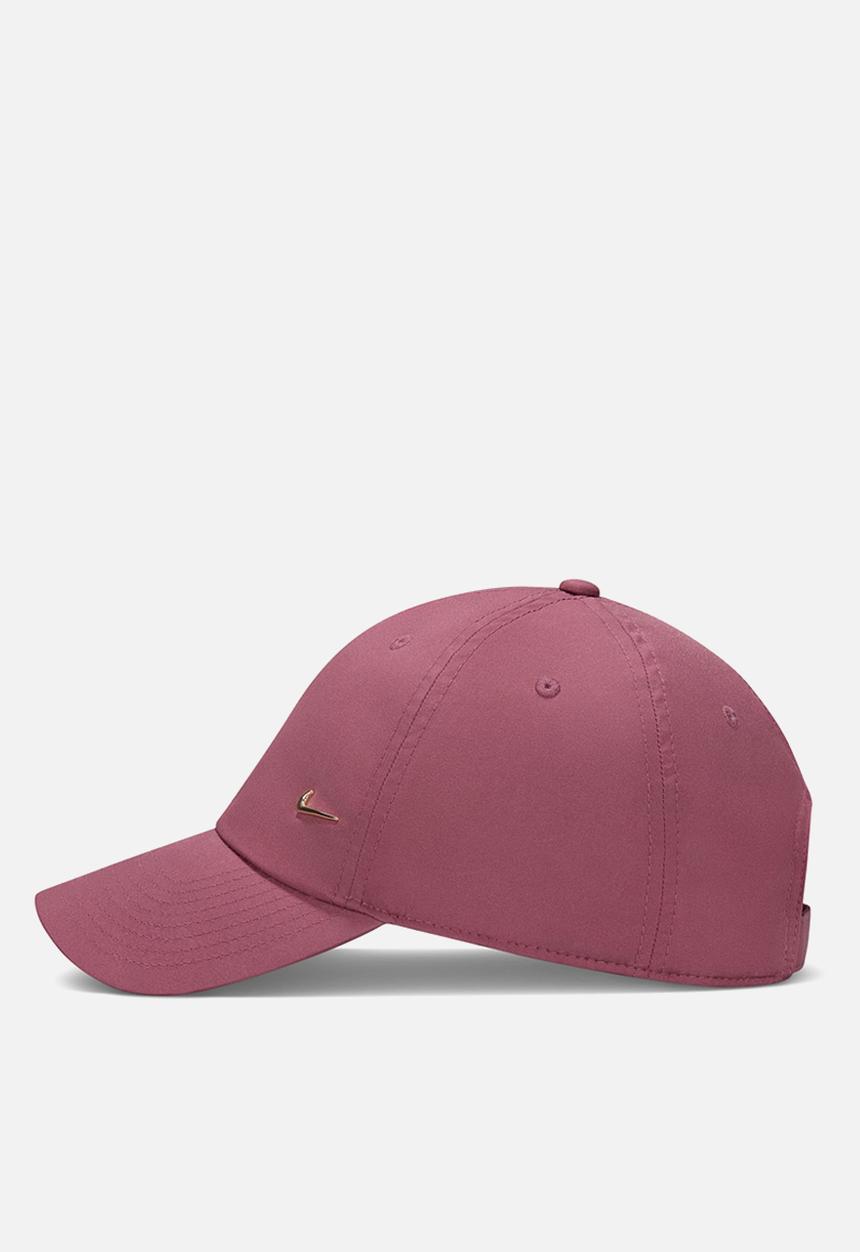 Nike - Dri-fit metal swoosh cap - pink smoke