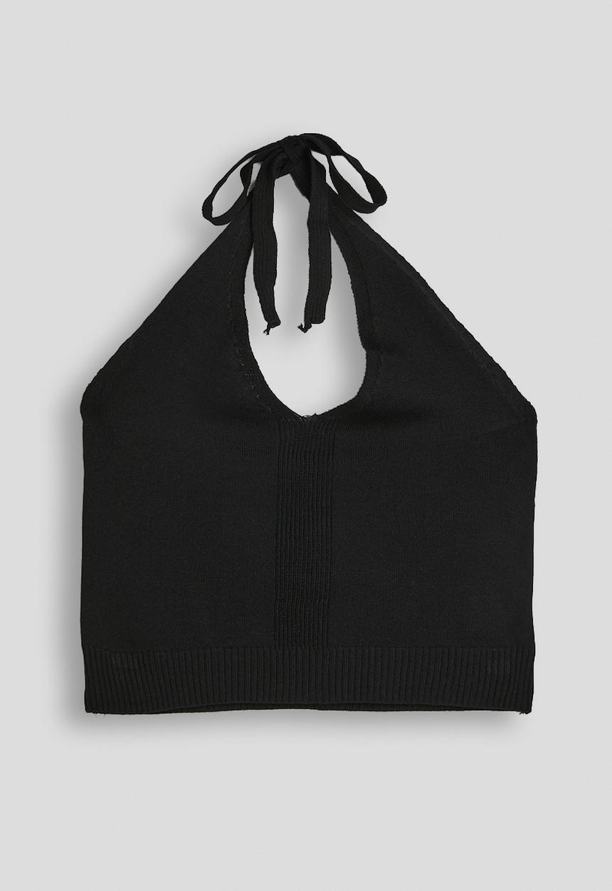 Pop Candy - Halter top - black